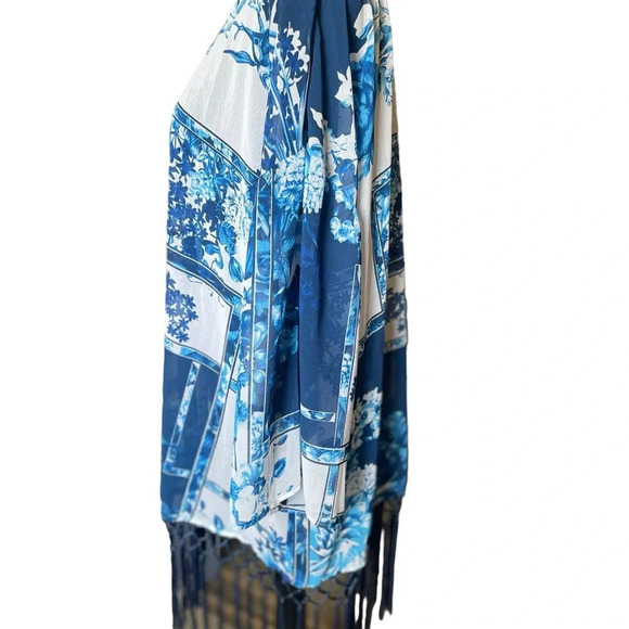Chico’s TRAVELERS COLLECTION
Patchwork Fringe Duster - Picture 7 of 9